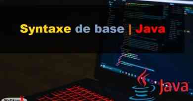 Programmation en Java - Syntaxe de base