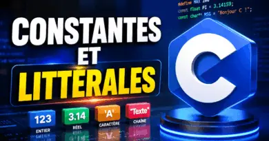 programmation-en-c-constantes-et-litterales