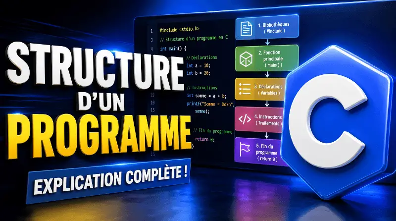 programmation-en-c-structure-dun-programme