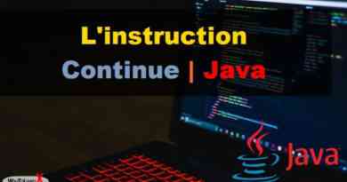 Programmation en Java - L'instruction Continue