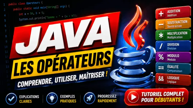 Programmation en Java - Les opérateurs - WayToLearnX