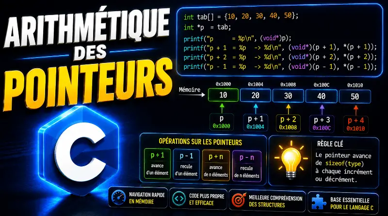 programmation-en-c-arithmetique-des-pointeurs