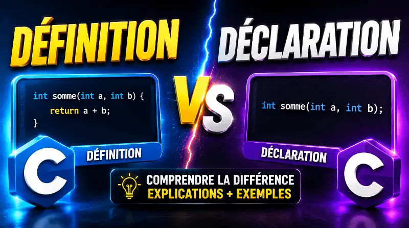 difference-entre-definition-et-declaration