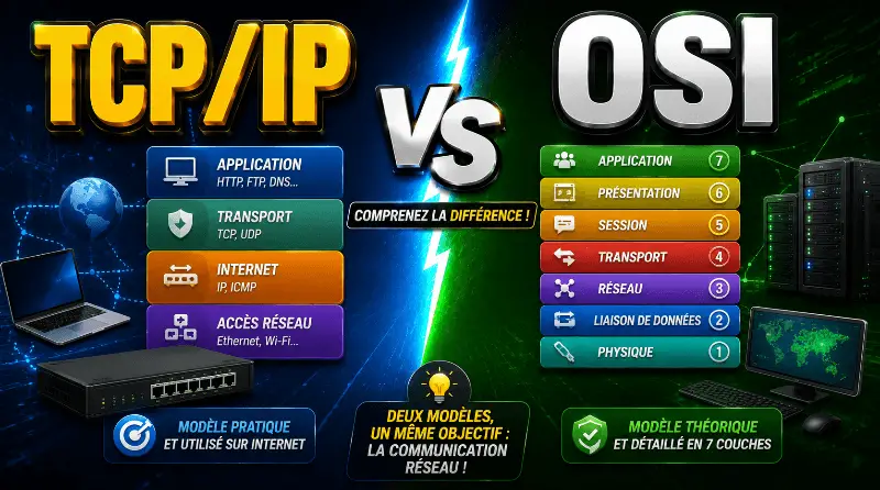 difference-entre-le-modele-tcp-ip-et-le-modele-osi