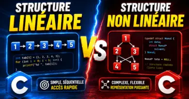 difference-entre-structure-de-donnees-lineaire-et-non-lineaire