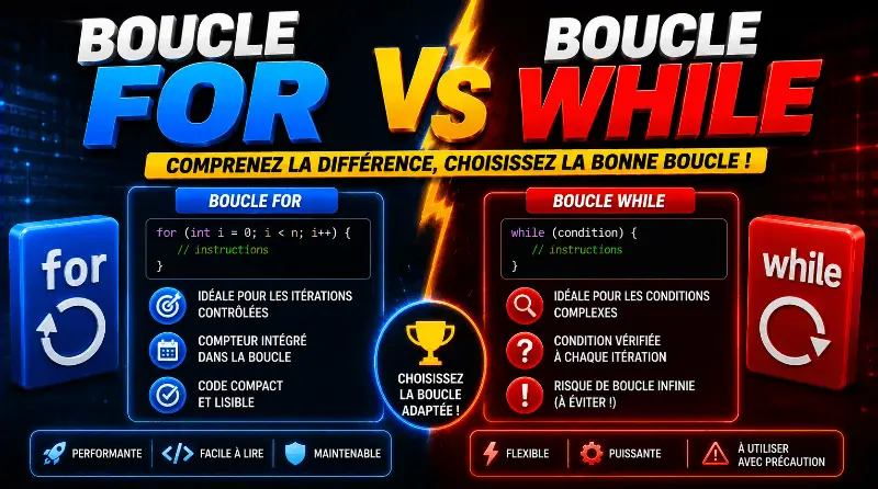 difference-entre-la-boucle-for-et-while
