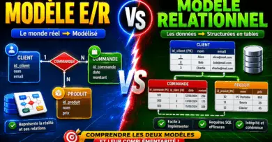 difference-entre-modele-e-r-et-modele-relationnel