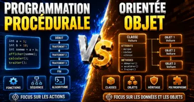 difference-entre-programmation-procedurale-et-orientee-objet