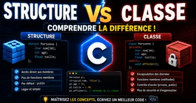 difference-entre-structure-et-classe