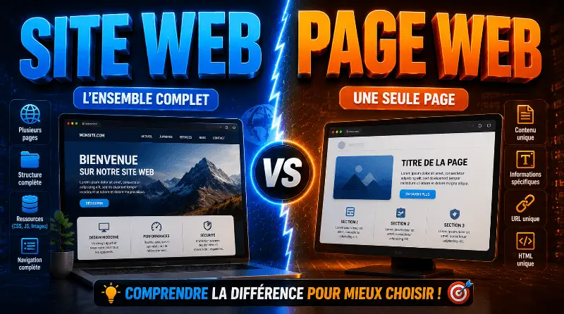 difference-entre-un-site-web-et-une-page-web