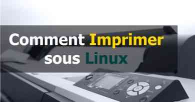 Comment Imprimer sous Linux