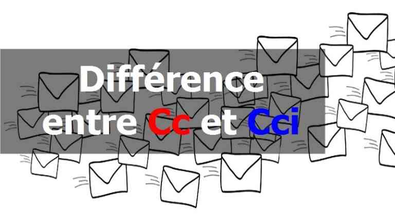 Différence entre Cc et Cci - WayToLearnX
