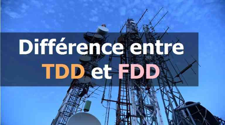 Différence entre TDD et FDD - WayToLearnX