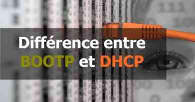 Différence entre BOOTP et DHCP