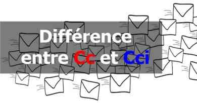 Différence entre Cc et Cci