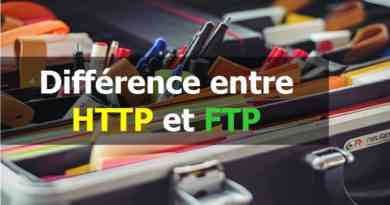 Différence entre HTTP et FTP