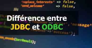Différence entre JDBC et ODBC