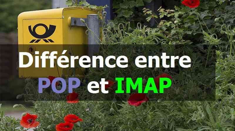 Différence entre POP et IMAP