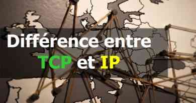 Différence entre TCP et IP