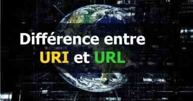 Différence entre URI et URL