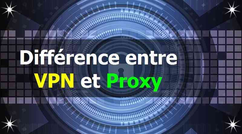 Différence entre VPN et proxy