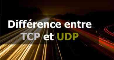 Différence entre les protocoles TCP et UDP