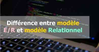 Différence entre modèle ER et modèle Relationnel