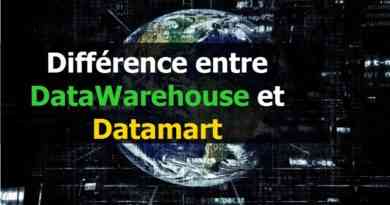 Différence entre un DataWarehouse et un Datamart
