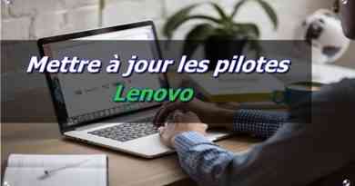 Mettre à jour les pilotes Lenovo