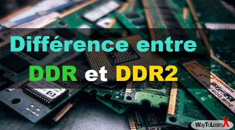 Différence entre DDR et DDR2