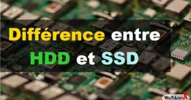 Différence entre HDD et SSD