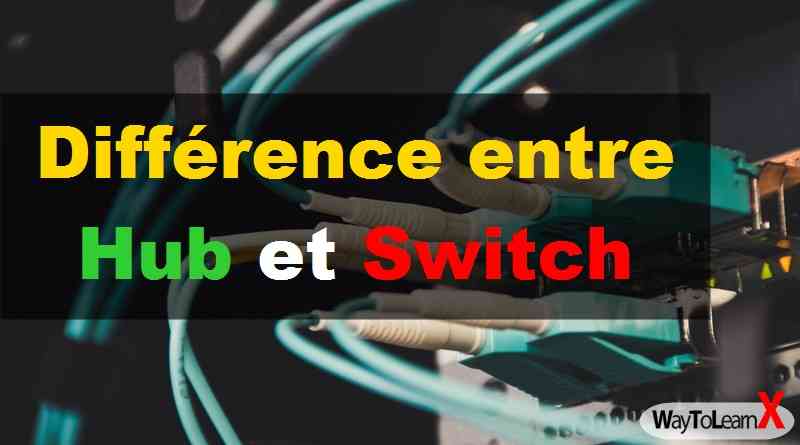 Différence entre Hub et Switch