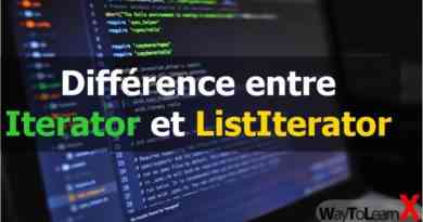 Différence entre Iterator et ListIterator