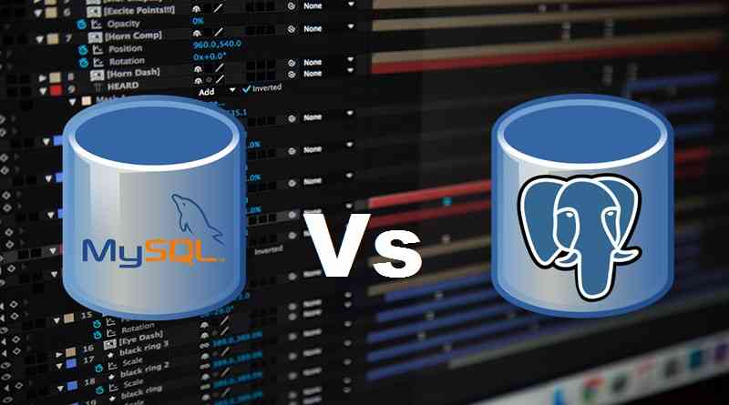 Différence entre MySQL et PostgreSQL