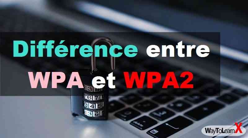 Différence entre WPA et WPA2