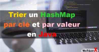 Trier un HashMap par clé et par valeur en java
