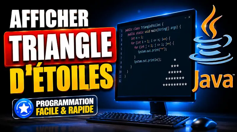 afficher-un-triangle-detoiles-en-java