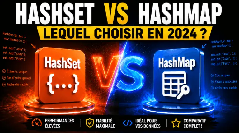 Différence entre HashSet et HashMap - WayToLearnX