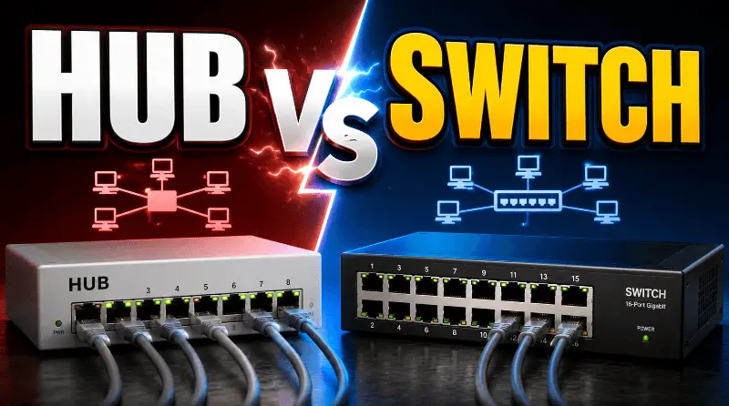 difference-entre-hub-et-switch