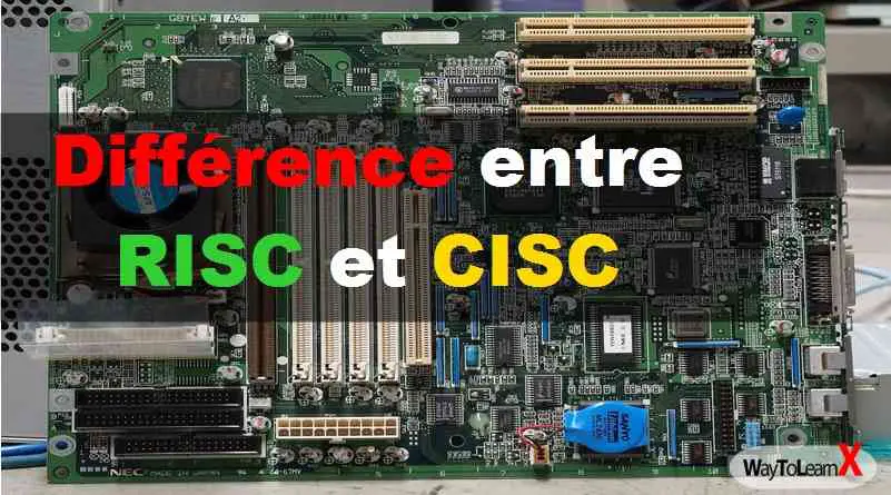 Différence entre RISC et CISC