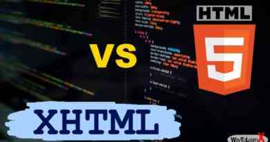 Différence entre HTML5 et xHTML