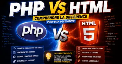 difference-entre-php-et-html