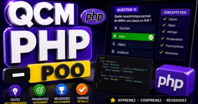 qcm-sur-php-programmation-orientee-objet