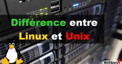 Différence entre Linux et Unix