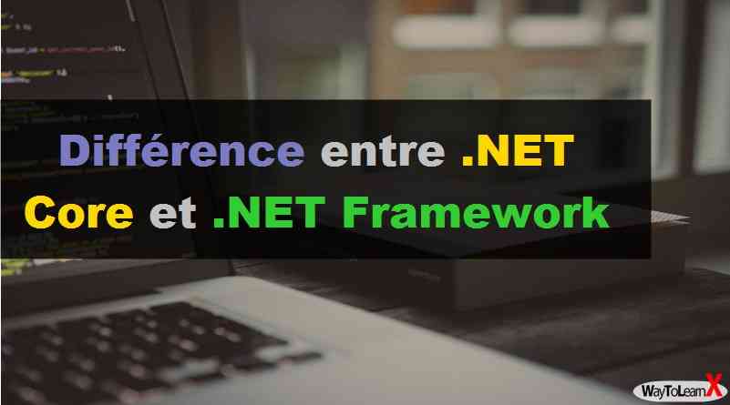 Différence entre .NET Core et .NET Framework