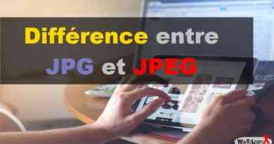 Différence entre JPG et JPEG
