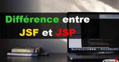 Différence entre JSF et JSP