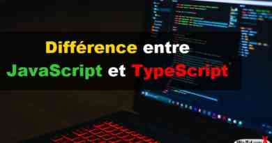 Différence entre JavaScript et TypeScript