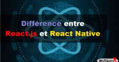 Différence entre React.js et React Native