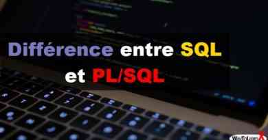 Différence entre SQL et PL-SQL